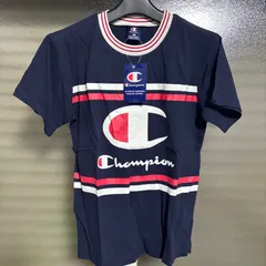 Champion ネイビー ストライプ Tシャツ 160サイズ　新品　チャンピオン