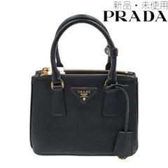 【新品/未使用】プラダ PRADA 1BA906 S/LU EOM/NER 2WAY バッグ ガレリア 鞄 ハンドバッグ ショルダーバッグ サフィアーノレザー シンボル 三角ロゴ  トートバッグ レディース ブランド 6255956