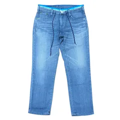 EDWIN JERSEYS COOL ER007L クロップド テーパード ジャージーズ クール ライトブルー レディースS エドウィン