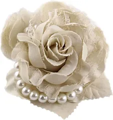 A'sTool コサージュ 入学式 卒業式 卒園式 フォーマル 結婚式 スーツ 上品( ベージュ)