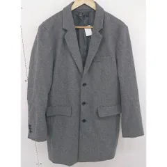 ■ MICHEL KLEIN homme ミッシェルクランオム 長袖 チェスターコート サイズ48 グレー メンズ  【中古】 【1204210007883】のサムネイル
