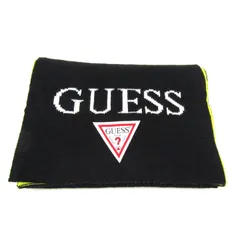 ゲス マフラー バイカラー ブランド メンズ ブラック/イエロー Guess 【中古】のサムネイル