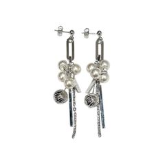 【amplis / アンプリス】nowa pierce -Silver-  /  ピアス パール シルバー