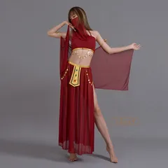 Dハロ ジャスミン 赤 アラジン フルセット （Dハロ仮装祭り