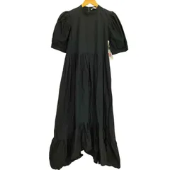 ザラ ZARA 21ss パネルミディワンピース レディース import：S 