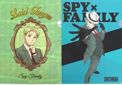 [중고] 클리어 파일 로이드 포저 / 타이틀 A4 클리어 파일 2장 세트 [이치반 복권 SPY×FAMILY -Embark on a mission-] H상