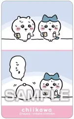 【中古】食玩 ステッカー・シール ちいかわ＆ハチワレ(豆大福) 「ちいかわ デコステッカー4 ガムつき」