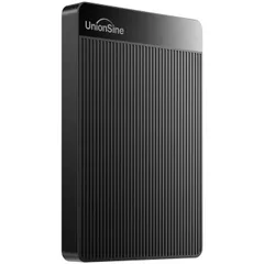 【在庫処分】外付け ハードディスク超薄型外付けHDDポータブルハードディスク 500GB UnionSine 2.5インチ USB3.0に対応 PC/Mac/PS4/XBox/テレビ録画(黒)HD2510