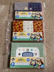 あつまれどうぶつの森　一番くじ　F賞　メモパッド　3つセット