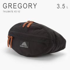 新品未使用 グレゴリー ショルダーバッグ ナイロン ウエストバッグ ボディバッグ ヒップバッグ 2way クラシック テールメイト テイルメイト XS ブラック GREGORY CLASSIC BAGS TAILMATE XS V2 119653 1041