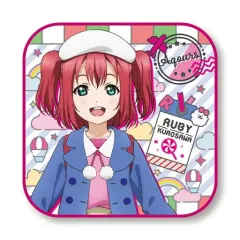 【中古】タオル・手ぬぐい(キャラクター) 黒澤ルビィ 「ラブライブ!サンシャイン!! The School Idol Movie Over the Rainbow ミニタオル Hop? Stop? Nonstop! Ver.」