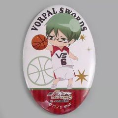 [중고] 배지 핀즈 (캐릭터) 미도리 마타로 [극장판 쿠로코의 농구 LAST GAME in J-WORLD TOKYO 타원형 캔 배지]