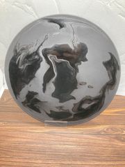 高級美術 有田焼 李荘窯 MoonSurface(月面)ロータスプレート八寸皿
