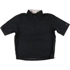 古着 00年代 ナイキ NIKE GOLF ゴルフ STORM-FIT ハーフジップ 半袖 ウォームアッププルオーバー メンズL/eaa457557