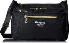 [ルコックスポルティフ] レディース ミュルサン 消臭 抗菌 ナイロン ショルダーバッグ 色: ブラック