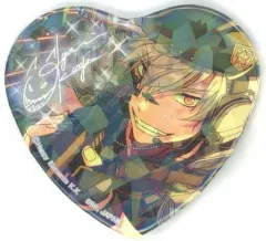 【中古】バッジ・ピンズ 大神晃牙 「とるパカ! あんさんぶるスターズ! ～ハート型缶バッジVol.7～ Ver.A」