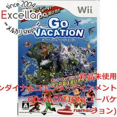 [bn:10] 【新品訳あり(箱きず・やぶれ)】 GO VACATION(ゴーバケーション)　Wii