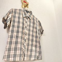 【ノバチェック！】バーバリーロンドン　半袖シャツ