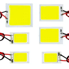 ノア (サンルーフ車) トヨタ AZR 60系 60 全面爆光 T10 LED ルームランプ セット 車内灯 交換球 COB 全面発光 車検対応 車中泊 ホワイトのサムネイル