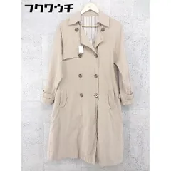 ◇ select MOCA セレクトモカ 長袖 トレンチ コート サイズM ベージュ系 レディース 【中古】 【1002801965266】のサムネイル