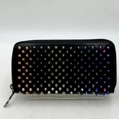 【中古品】クリスチャンルブタン　長財布　ブラック Christian Louboutin ルブタン 財布 長財布 レディース