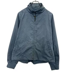 LONDON FOG ブルゾンジャケット 46 L～ ブルー ロンドンフォグ ジップアップ タロンジップ 80s 80年代 古着卸 アメリカ仕入 a704-5578