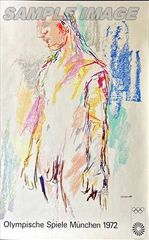 オスカー・ココシュカ ポスター 「ミュンヘンオリンピックポスター(Oskar Kokoschka)」(Open Edition)【額縁無し】Oskar Kokoschka#FA250008