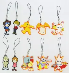 【中古】ストラップ(キャラクター) 全10種セット 「デジモンアドベンチャー トレーディングストラップ」