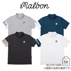 M マルボンゴルフ MALBON GOLF ウエア メンズウェア ネイビーの