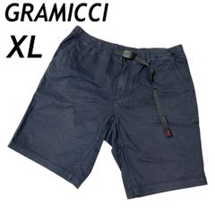 GRAMICCI  グラミチ メンズ ハーフパンツ XL ハーパン アウトドア 綿 8555-NOJ ネイビー系  (F011)★