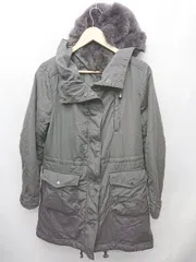 ◇ ◎ CLE des ZONES クレ デ ゾーン 長袖 モッズコート 表記なし ダークグレー レディース P  【1408200010307】