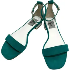 【美品】ルタロングリーズ (22) サンダル フラット ストラップ ベルト 希少カラー