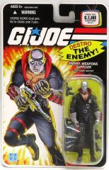 【中古】フィギュア DESTRO THE ENEMY-デストロ ジ・エネミー!- 「G.I.ジョー」 3.75インチ アクションフィギュア