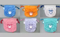 【中古】バッグ 全6種セット 「ケアベア ふわふわフェイス巾着 Part.4」