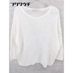◇ BEAUTY&YOUTH ビューティ&ユース UNITED ARROWS コットン ニット 長袖 セーター ホワイト レディース 【中古】 【1002798956957】