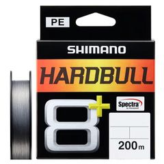 シマノ(SHIMANO) PEライン ハードブル 8+ 200m LD-M68X 3.0号(62.7lb) スティールグレイ