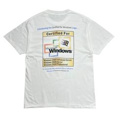 00s マイクロソフト ウィンドウズ  企業 2000 tシャツ サイズ Lのサムネイル