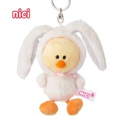 【完売品】 NICI ニキ キーリング スノーラビット × ヒヨコ 限定品