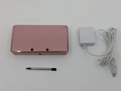 【美品・動作確認済】ニンテンドー3DS ミスティピンク 本体 任天堂 起動OK ボタン反応OK