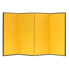 【数量限定】ミニ金屏風 4曲 175×300mm 屏風 CCM-2-005 紙製 飾り物を鮮やかに演出 絹目模様の紙が貼り 上品な光沢のある金色