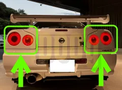 R34スカイライン・フルLEDテールランプ・QJ－C404
