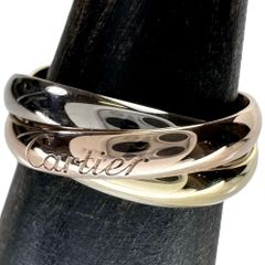 7号 【CARTIER/カルティエ】リング・指輪 トリニティ K18ゴールド 18金  4.4g 47 レディース 【中古】【真子質店】【BL】