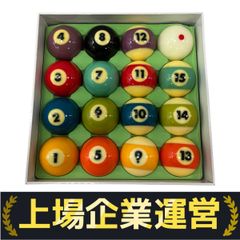 Diamond Billiards CYCLOPボールセット TVカラー ビリヤード 16個 中古 H10202327
