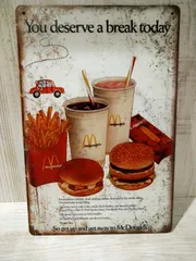 レア　マクドナルド　グリマス　クーポン　ストアディスプレイ　看板　サイン　店舗用 レア マクドナルド グリマス クーポン ストアディスプレイ 看板