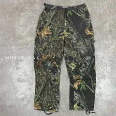 MOSSY OAK カーゴパンツ リアルツリーカモ 90s USA製 12426 MOSSY OAK リアルツリーカモ カーゴパンツ W26相当 レディースの