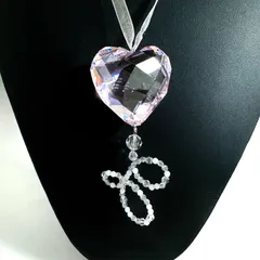 【鑑定済】スワロフスキー swarovski ハートオーナメント 限定品