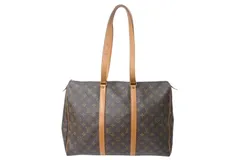 LOUIS VUITTON ルイヴィトン フラネリーPM トートバッグ M51115 モノグラム ブラウン PVC レザー ゴールド金具 良品 中古 4c070979