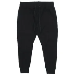 5351プールオム 5351 POUR LES HOMMES スウェット ジャージ イージー パンツ ジョガーパンツ ストレッチ ボトムス サイズ44 S ブラック 黒 メンズ /♪9のサムネイル