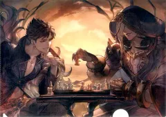 【中古】クリアファイル ベリアル＆黒衣の男 「GRANBLUE FANTASY-グランブルーファンタジー- グラブルエクストラフェス2019 「000」トレーディングA4クリアファイル」