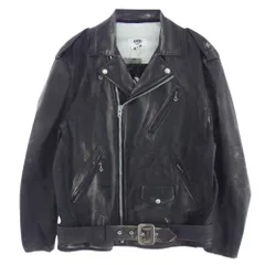 ブラックコムデギャルソン　ライダーズ　ジャケット　L Black Comme Des Garçons チェック ライダースジャケット